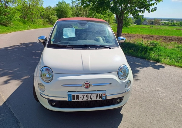 Fiat 500 cena 30999 przebieg: 45000, rok produkcji 2015 z Działoszyn małe 254